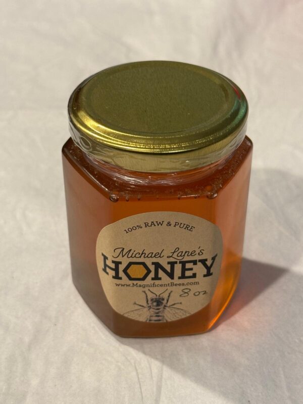 8 oz Local Raw Honey